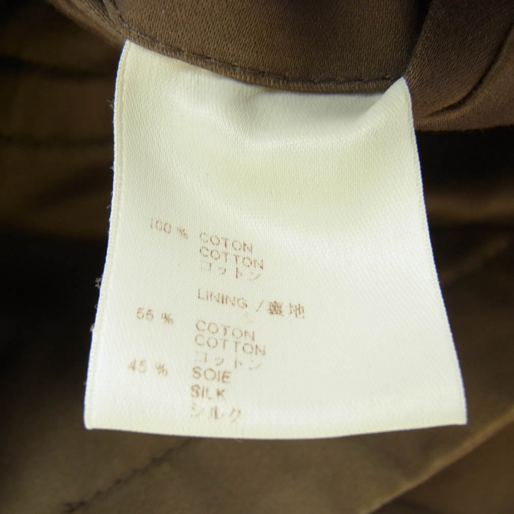 LOUIS VUITTON ルイ・ヴィトン MIPK51CU7 フランス製 ドローコード サファリ ジャケット ブラウン系 52【中古】