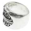 CHROME HEARTS クロムハーツ（原本無） CLASSIC OVAL クラシック オーバル クロス リング シルバー系 24号【中古】