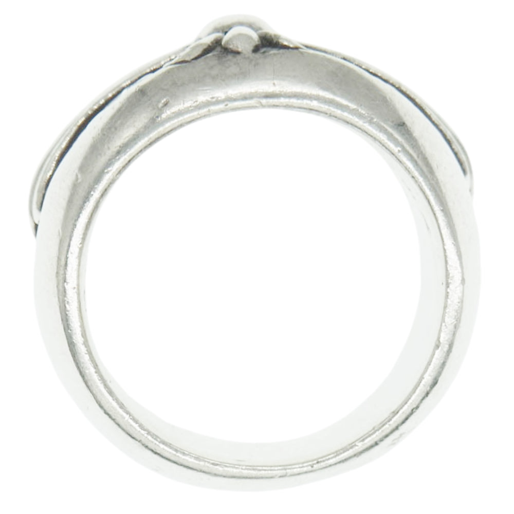 CHROME HEARTS クロムハーツ（原本無） CLASSIC OVAL クラシック オーバル クロス リング シルバー系 24号【中古】