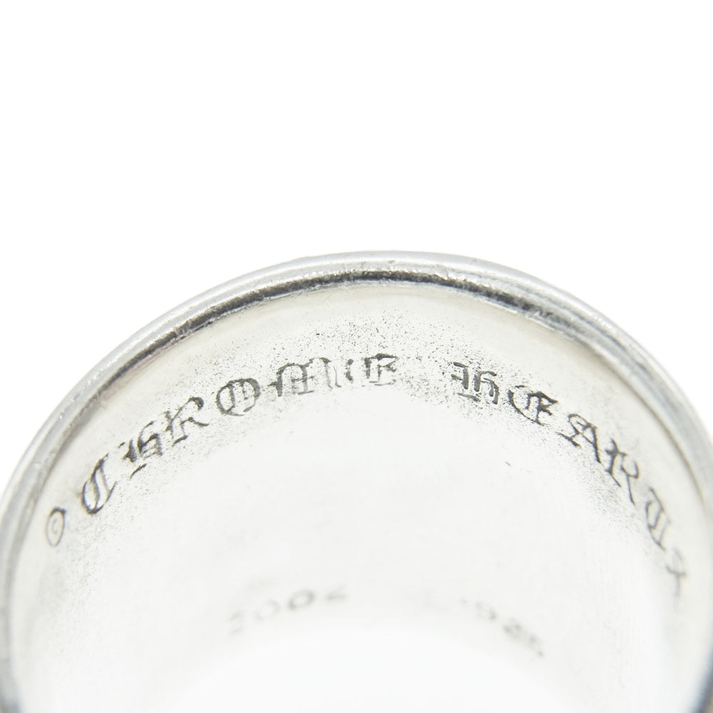 CHROME HEARTS クロムハーツ（原本無） CLASSIC OVAL クラシック オーバル クロス リング シルバー系 24号【中古】