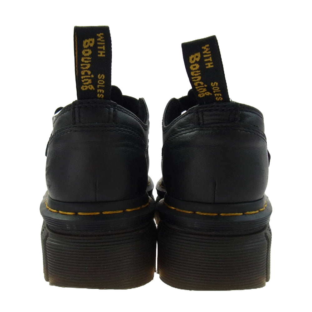 Dr.Martens ドクターマーチン SH12X AW006 AUDRICK T BAR ストラップ Tバー レザー シューズ ブラック系 UK5【中古】