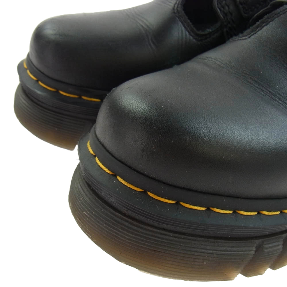 Dr.Martens ドクターマーチン SH12X AW006 AUDRICK T BAR ストラップ Tバー レザー シューズ ブラック系 UK5【中古】