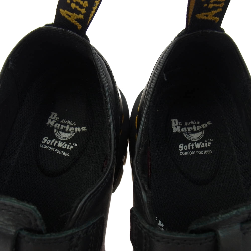 Dr.Martens ドクターマーチン SH12X AW006 AUDRICK T BAR ストラップ Tバー レザー シューズ ブラック系 UK5【中古】