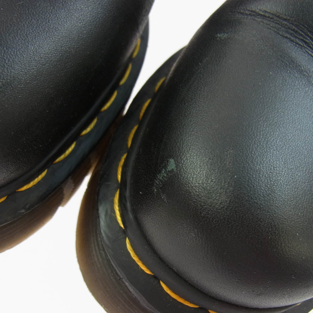 Dr.Martens ドクターマーチン SH12X AW006 AUDRICK T BAR ストラップ Tバー レザー シューズ ブラック系 UK5【中古】