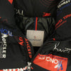 MONCLER モンクレール 19aw E20914191005 WILSON ウィルソン 総柄 ダウン ジャケット ブラック系 1【中古】
