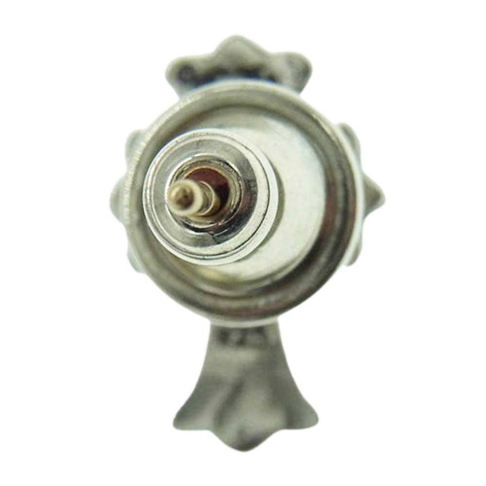 CHROME HEARTS クロムハーツ（原本有） No2 CH CRS FAT CHクロス 2 ファット スタッド ピアス シルバー系【中古】