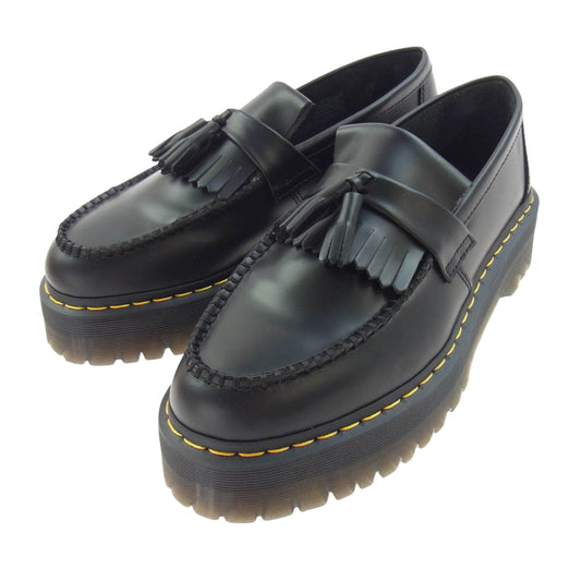 Dr.Martens ドクターマーチン 27989001 ADRIAN QUAD タッセル ローファー 厚底 ブラック系 UK10【極上美品】【中古】