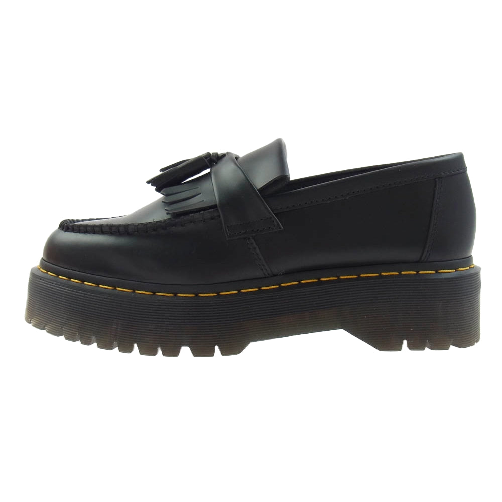 Dr.Martens ドクターマーチン 27989001 ADRIAN QUAD タッセル ローファー 厚底 ブラック系 UK10【極上美品】【中古】
