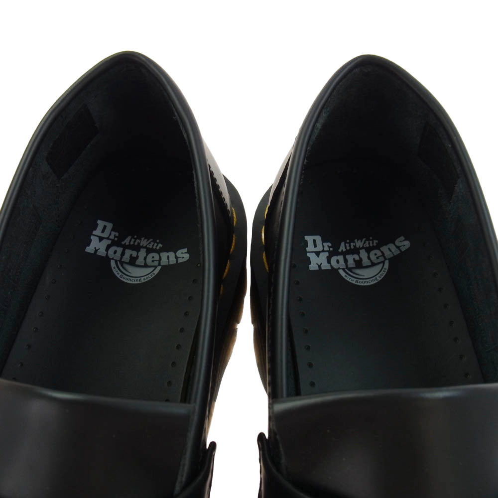 Dr.Martens ドクターマーチン 27989001 ADRIAN QUAD タッセル ローファー 厚底 ブラック系 UK10【極上美品】【中古】