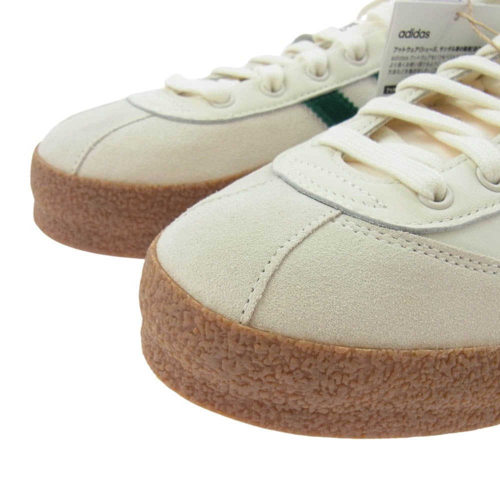adidas アディダス IF8358 Liam Gallagher リアム・ギャラガー LG2 SPZL College Green スペツィアル カレッジグリーン ローカット スニーカー ホワイト系 グリーン系 29.5cm【新古品】【未使用】【中古】