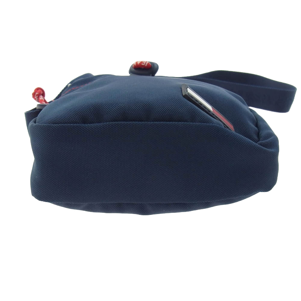 TOMMY HILFIGER トミーヒルフィガー AM0AM06210 ラバーロゴ ショルダー バッグ ポーチ ネイビー系【中古】