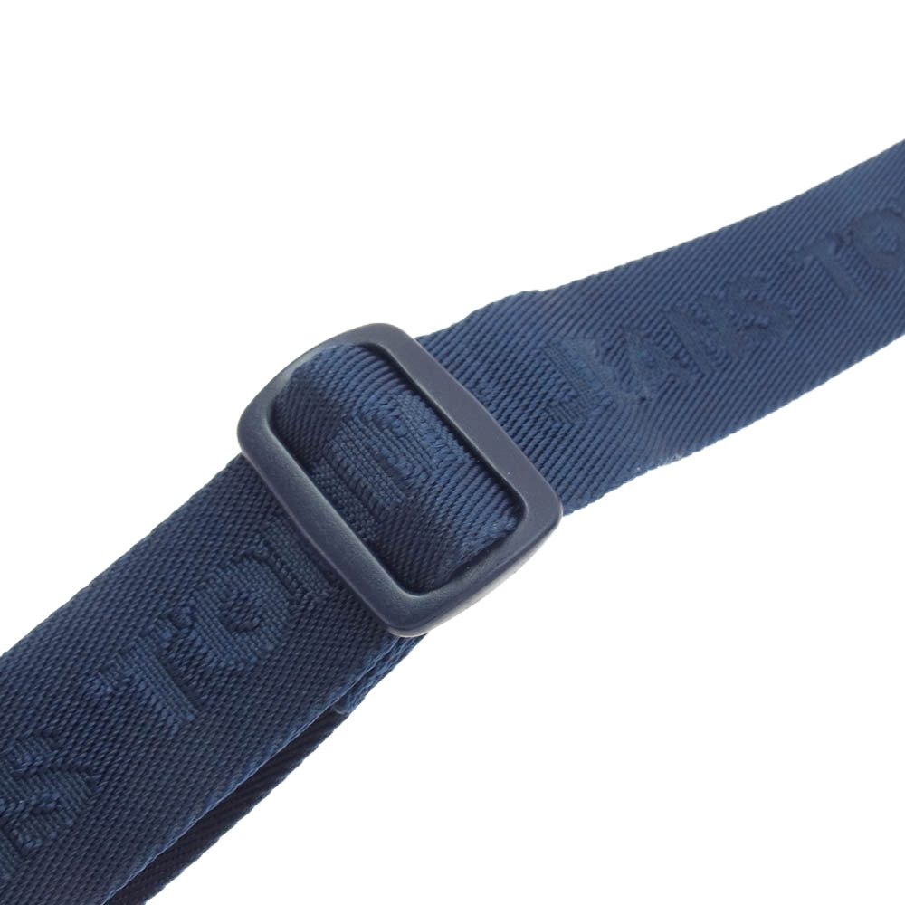 TOMMY HILFIGER トミーヒルフィガー AM0AM06210 ラバーロゴ ショルダー バッグ ポーチ ネイビー系【中古】