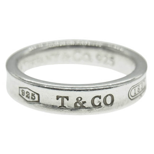 TIFFANY&Co. ティファニー 1837 シルバー ナロー リング シルバー系 7号【中古】