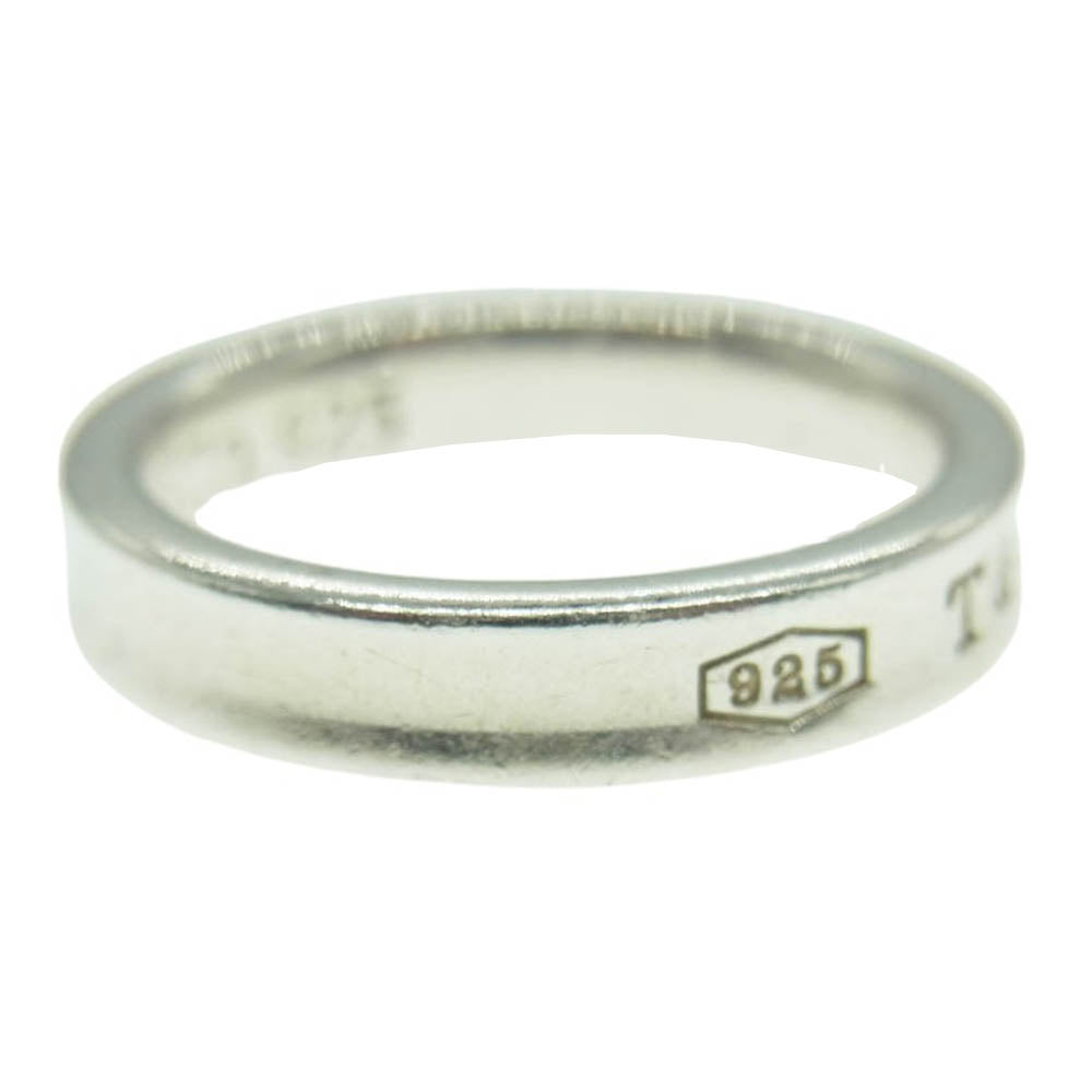 TIFFANY&Co. ティファニー 1837 シルバー ナロー リング シルバー系 7号【中古】