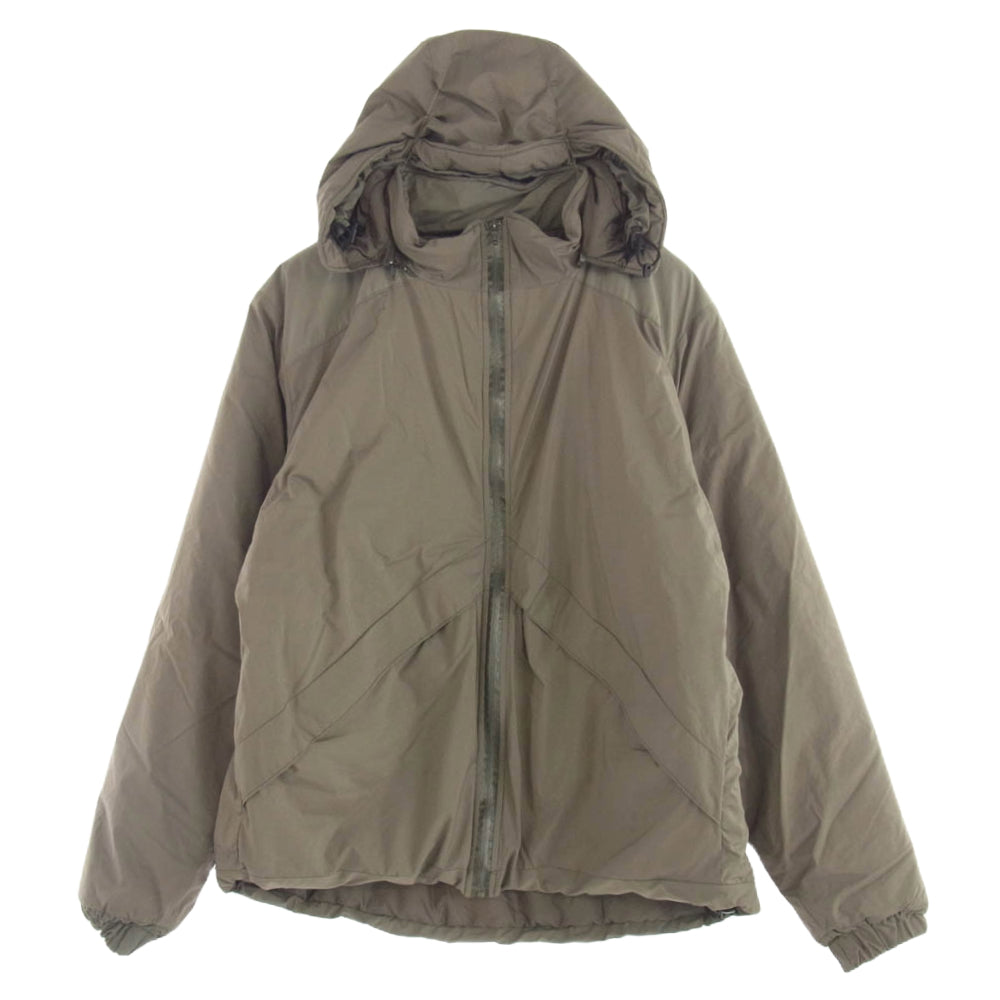 ヴィンテージ US ARMY アメリカ軍 特殊部隊 PCU LEVEL7 INSULATIVE JACKET プリマロフト フーデッド ジャケット チャコール系 L【中古】