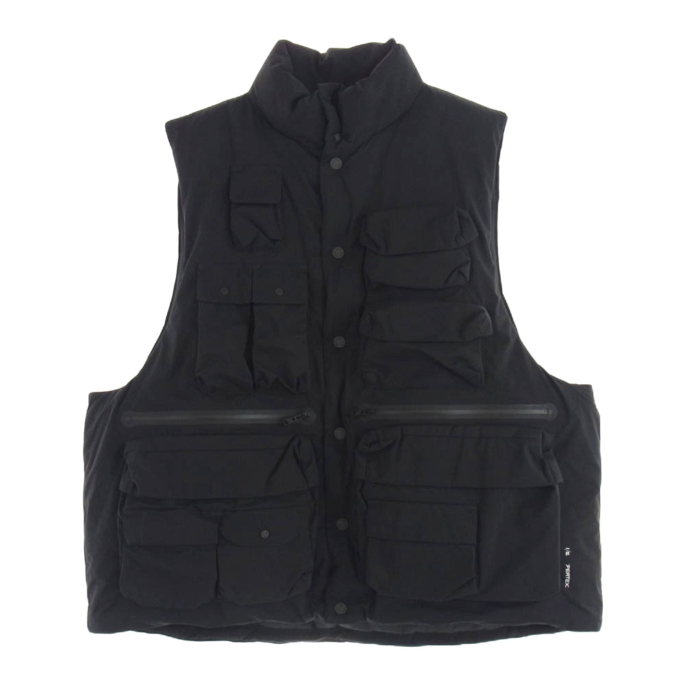 F/CE エフ シーイー 24AW FPA10242U0001 PERTEX WATERPROOF DOWN VEST ウォータープルーフ ダウン ベスト ブラック系 XL【中古】