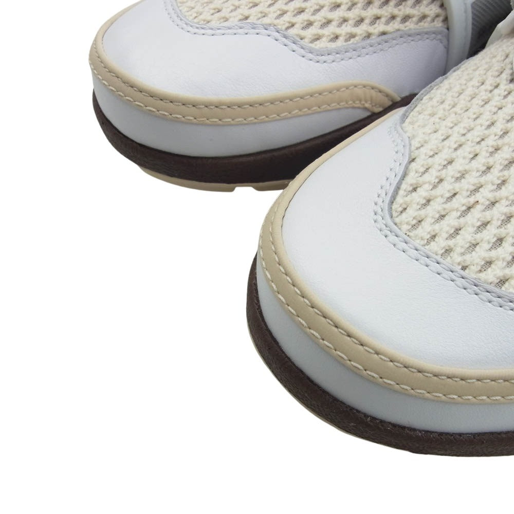 NIKE ナイキ HQ3073-100 × TRAVIS SCOTT トラヴィススコット ZOOM FIELD JAXX ズーム フィールド ジャックス スニーカー ホワイト系 ブラウン系 27cm【新古品】【未使用】【中古】