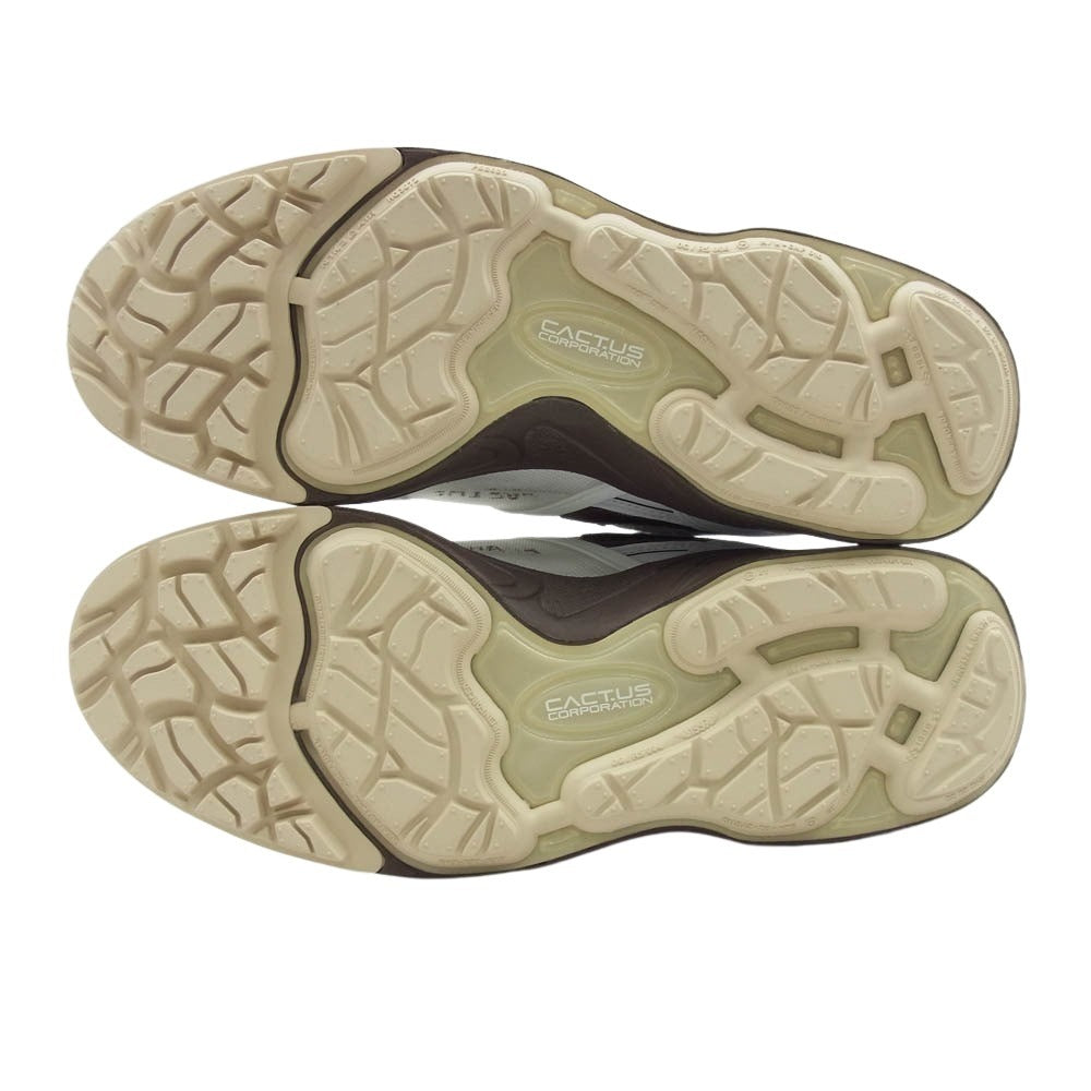 NIKE ナイキ HQ3073-100 × TRAVIS SCOTT トラヴィススコット ZOOM FIELD JAXX ズーム フィールド ジャックス スニーカー ホワイト系 ブラウン系 27cm【新古品】【未使用】【中古】