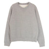 MAISON MARGIELA メゾンマルジェラ 21SS S51GU0084 S25500 四つタグ カレンダータグ 1ライン Mロゴ エンブロイダリー クルーネック スウェット トレーナー グレー系 S【中古】