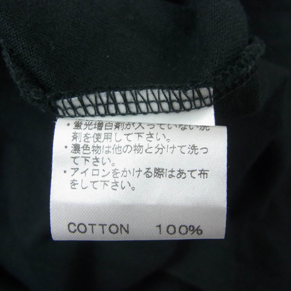 CALEE キャリー アーム スター ロゴ  長袖 カットソー ブラック系 XL【中古】