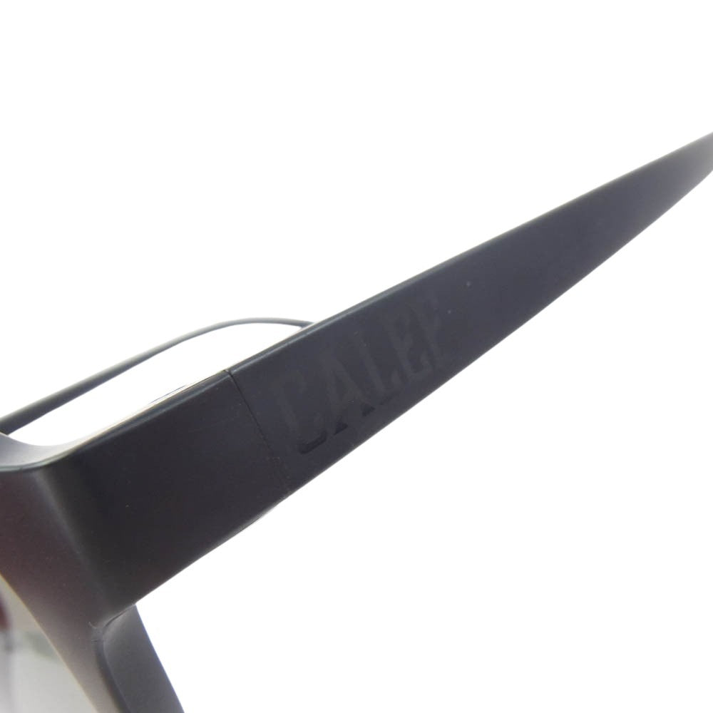 CALEE キャリー BOSTON TYPE UP CYCLE SHADES サングラス アイウェア ブラック系【中古】