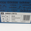 adidas アディダス JI0150 JABBAR LOW 01 OWHITE CROYAL CREWHT ジャバ― ローカット スニーカー ホワイト系 ブルー系 29.5cm【新古品】【未使用】【中古】