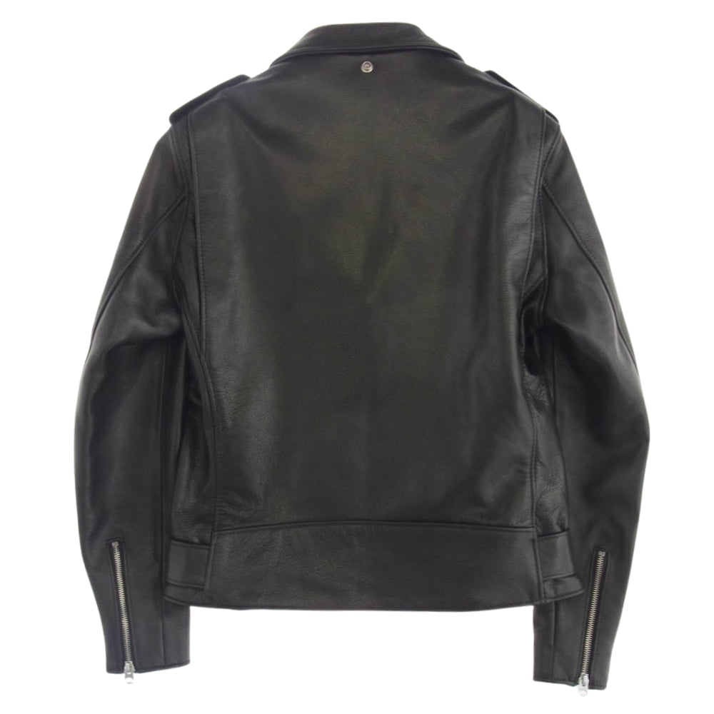 schott ショット 516UST ONE STAR NEW NAKED ワンスター ニューネイキッド ダブルライダースジャケット ブラック系 38【美品】【中古】