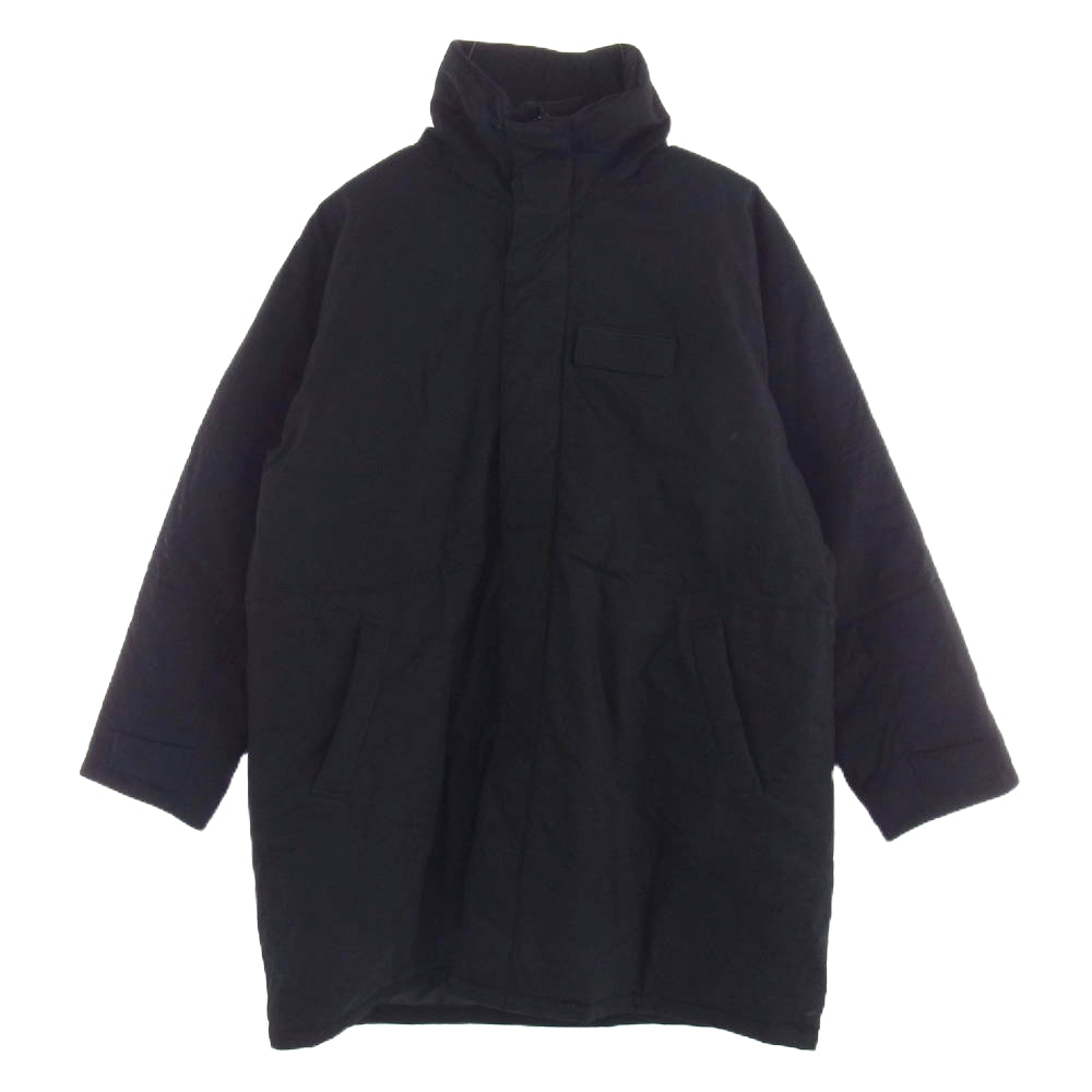 MINEDENIM マインデニム 24AW 2411-9003-99-012 Nylon Denim Long Padded CT ライナーベスト付き ナイロン デニム ロング パデット コート ブラック系 1【中古】