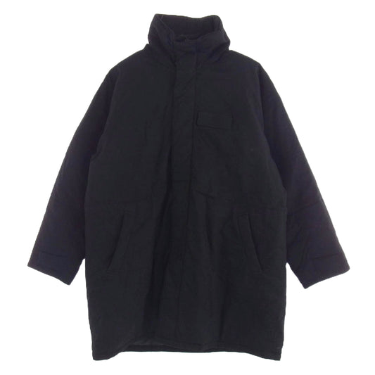 MINEDENIM マインデニム 24AW 2411-9003-99-012 Nylon Denim Long Padded CT ライナーベスト付き ナイロン デニム ロング パデット コート ブラック系 1【中古】