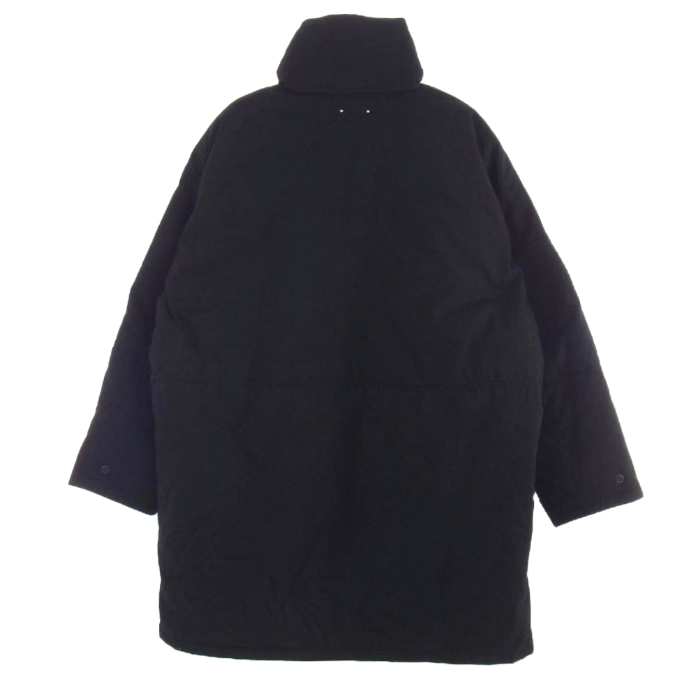 MINEDENIM マインデニム 24AW 2411-9003-99-012 Nylon Denim Long Padded CT ライナーベスト付き ナイロン デニム ロング パデット コート ブラック系 1【中古】