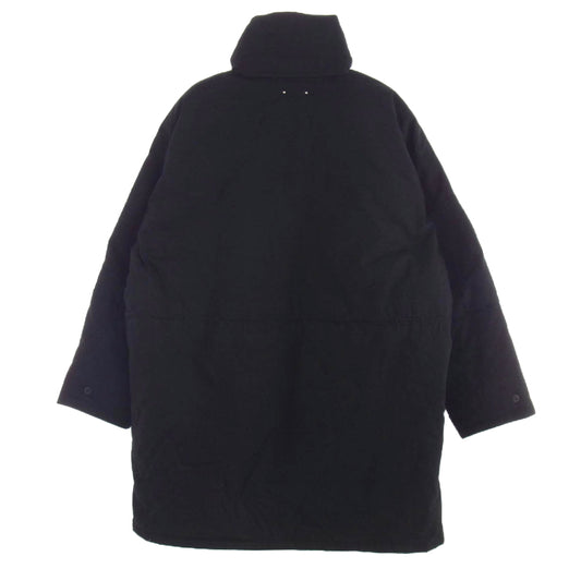 MINEDENIM マインデニム 24AW 2411-9003-99-012 Nylon Denim Long Padded CT ライナーベスト付き ナイロン デニム ロング パデット コート ブラック系 1【中古】