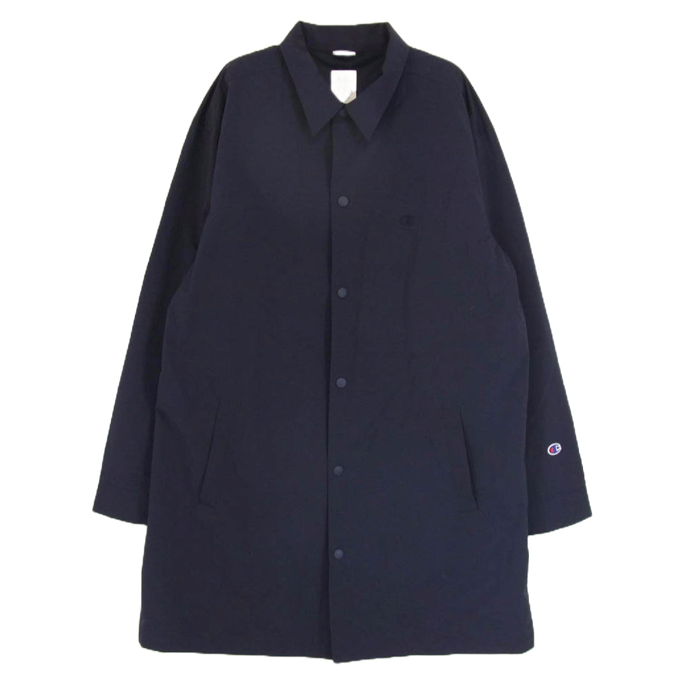 Ron Herman ロンハーマン RHC 別注 Champion チャンピオン ロング コーチジャケット ネイビー系 M【中古】