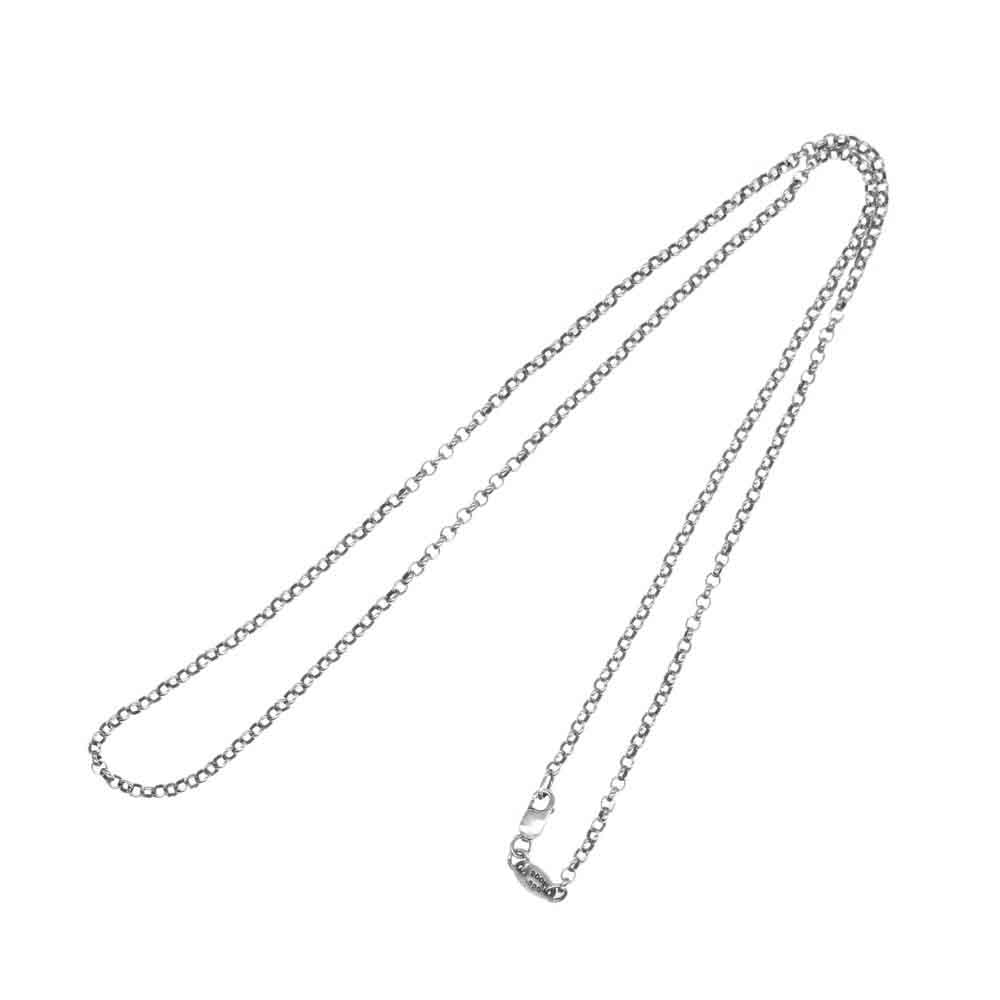 CHROME HEARTS クロムハーツ（原本有） NECKCHAIN R20 20inch 20インチ ロール チェーン ネックレス シルバー系【中古】