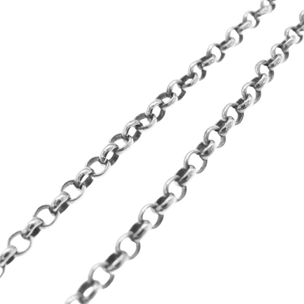 CHROME HEARTS クロムハーツ（原本有） NECKCHAIN R20 20inch 20インチ ロール チェーン ネックレス シルバー系【中古】