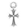 CHROME HEARTS クロムハーツ（原本有） TINY CH CROSS タイニー CHクロス チャーム ペンダントトップ シルバー系【中古】