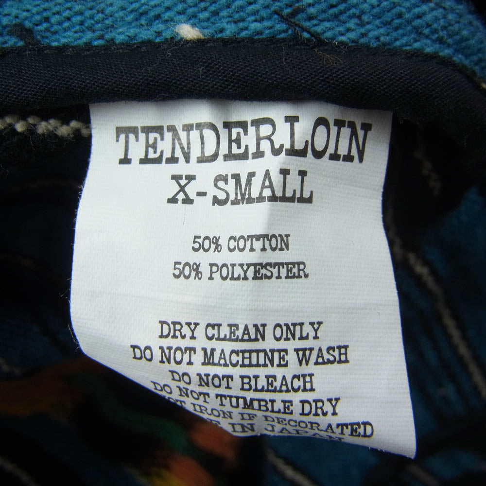 TENDERLOIN テンダーロイン T-GTM JKT グアテマラ ネイティブ ジャケット グリーン系 XS【中古】