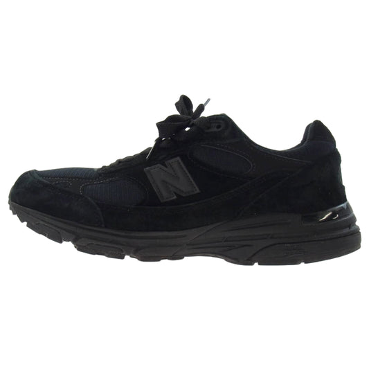 NEW BALANCE ニューバランス USA製 MR993TB ABZORB DTS スニーカー ランニングシューズ ブラック系 28.5cm【中古】