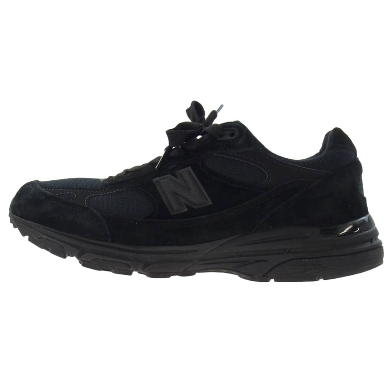 NEW BALANCE ニューバランス USA製 MR993TB ABZORB DTS スニーカー ランニングシューズ ブラック系 28.5cm【中古】
