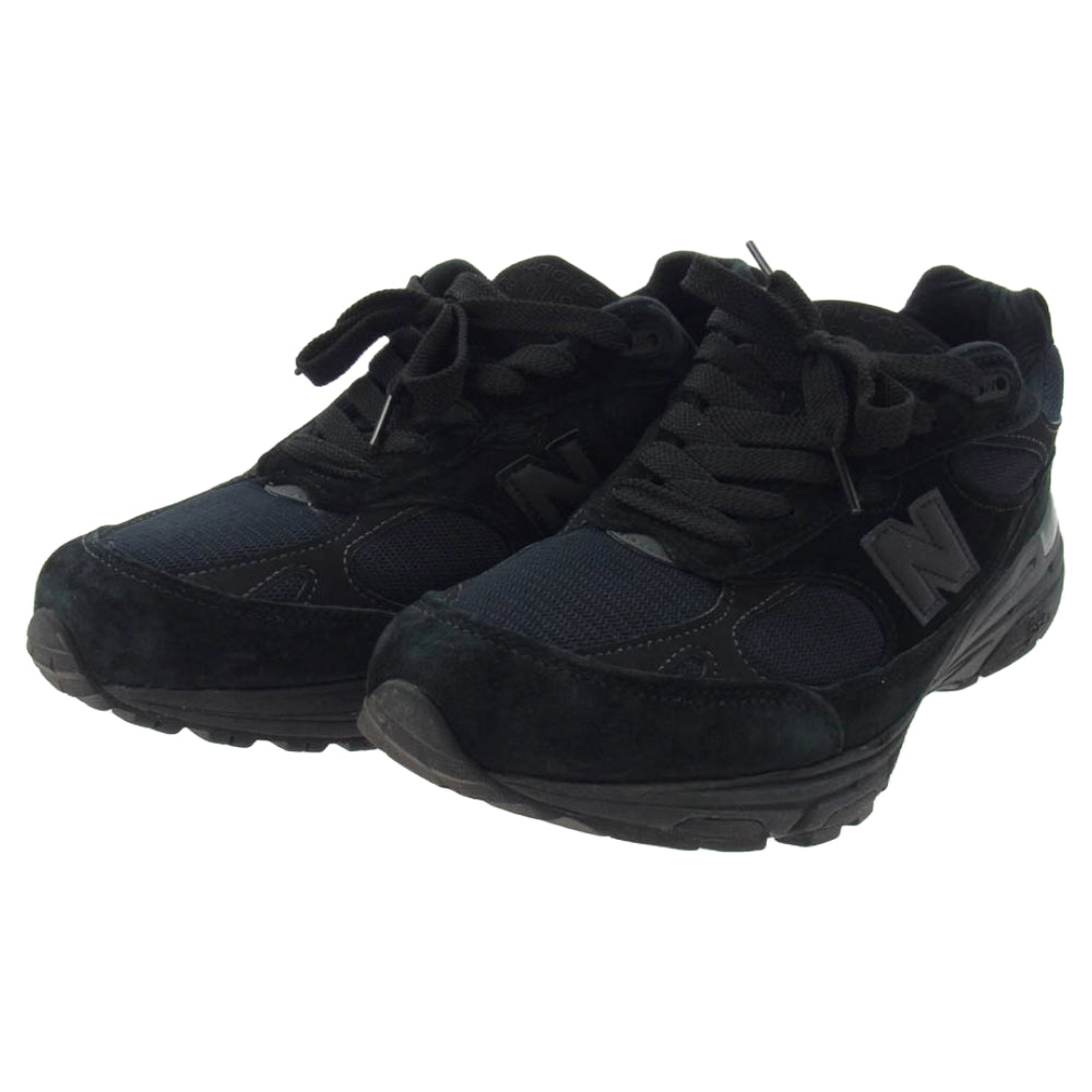 NEW BALANCE ニューバランス USA製 MR993TB ABZORB DTS スニーカー ランニングシューズ ブラック系 28.5cm【中古】