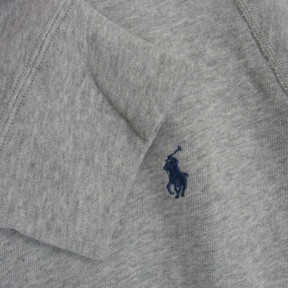 POLO RALPH LAUREN ポロ・ラルフローレン ロゴ ロングスリーブ カットソー 長袖 グレー系 XXL【中古】
