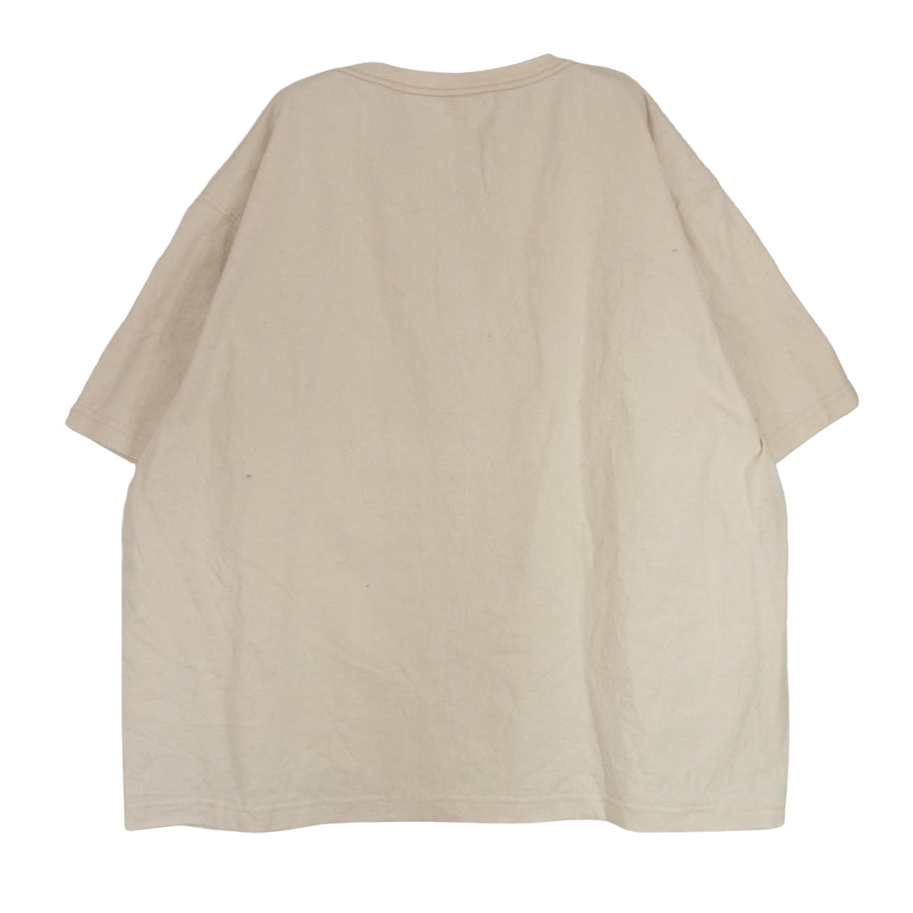 キャンバー MAX WEIGHT POCKET マックス ウエイト ポケット Tシャツ 半袖 アイボリー 生成り ベージュ系 2XL【中古】