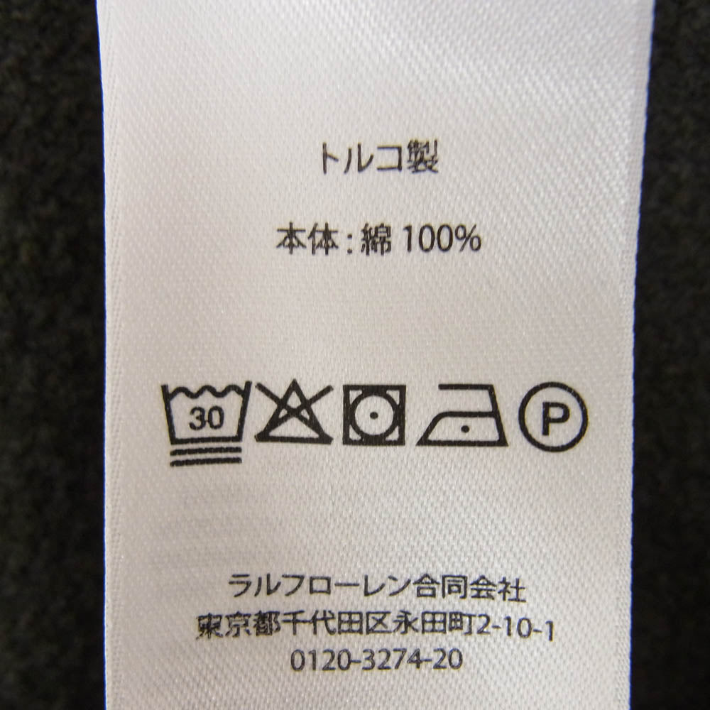 POLO RALPH LAUREN ポロ・ラルフローレン 長袖 ポロシャツ ブラック系 XL【中古】