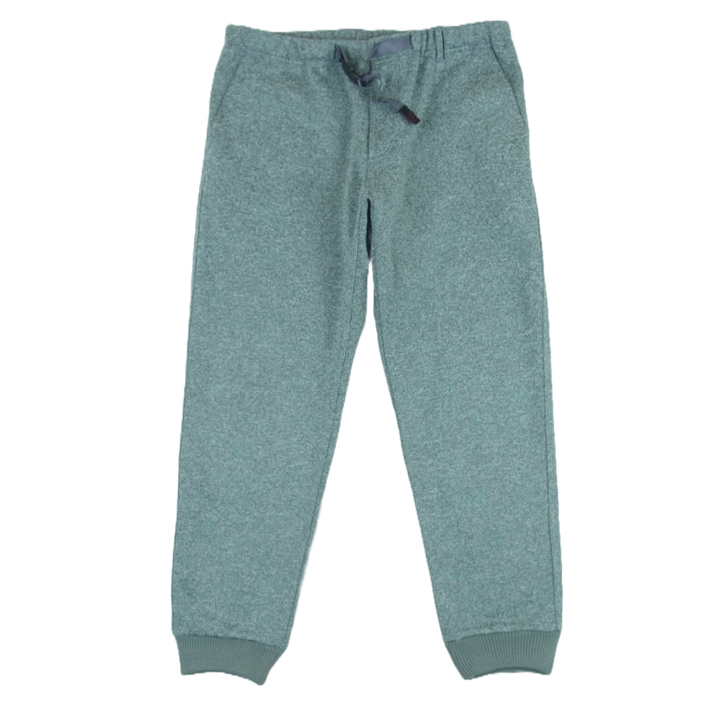 Gramicci グラミチ G2FU-P018 BONDING KNIT NARROW RIB PANTS ボンディング ニット フリース ナロー リブ パンツ グレー系 緑がかったグレー系 XL【中古】