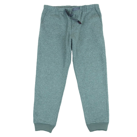 Gramicci グラミチ G2FU-P018 BONDING KNIT NARROW RIB PANTS ボンディング ニット フリース ナロー リブ パンツ グレー系 緑がかったグレー系 XL【中古】