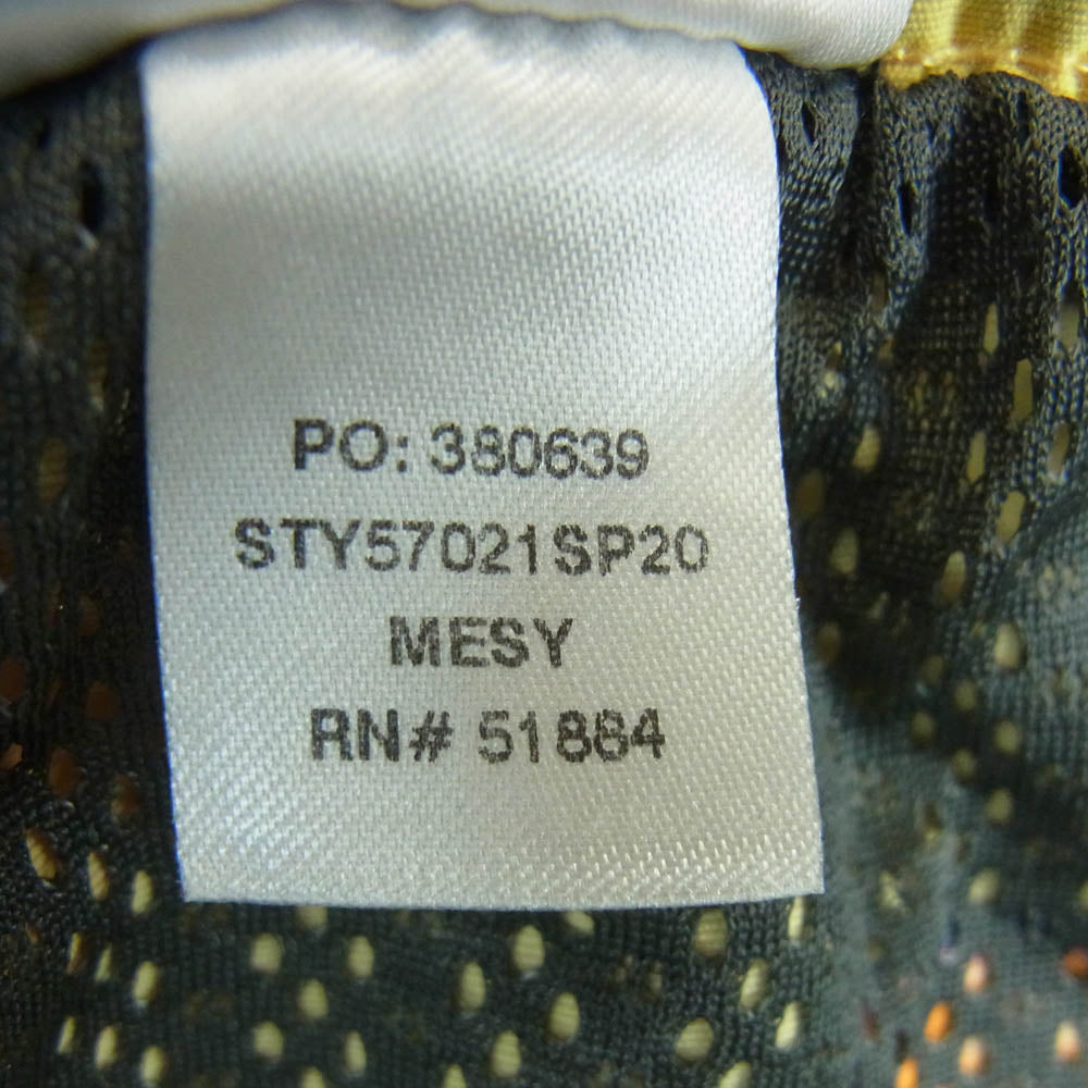 patagonia パタゴニア 57021SP20 BAGGIES SHORTS バキーズ ショーツ ナイロン ハーフ ショート パンツ 総柄 イエロー系 XXL【中古】