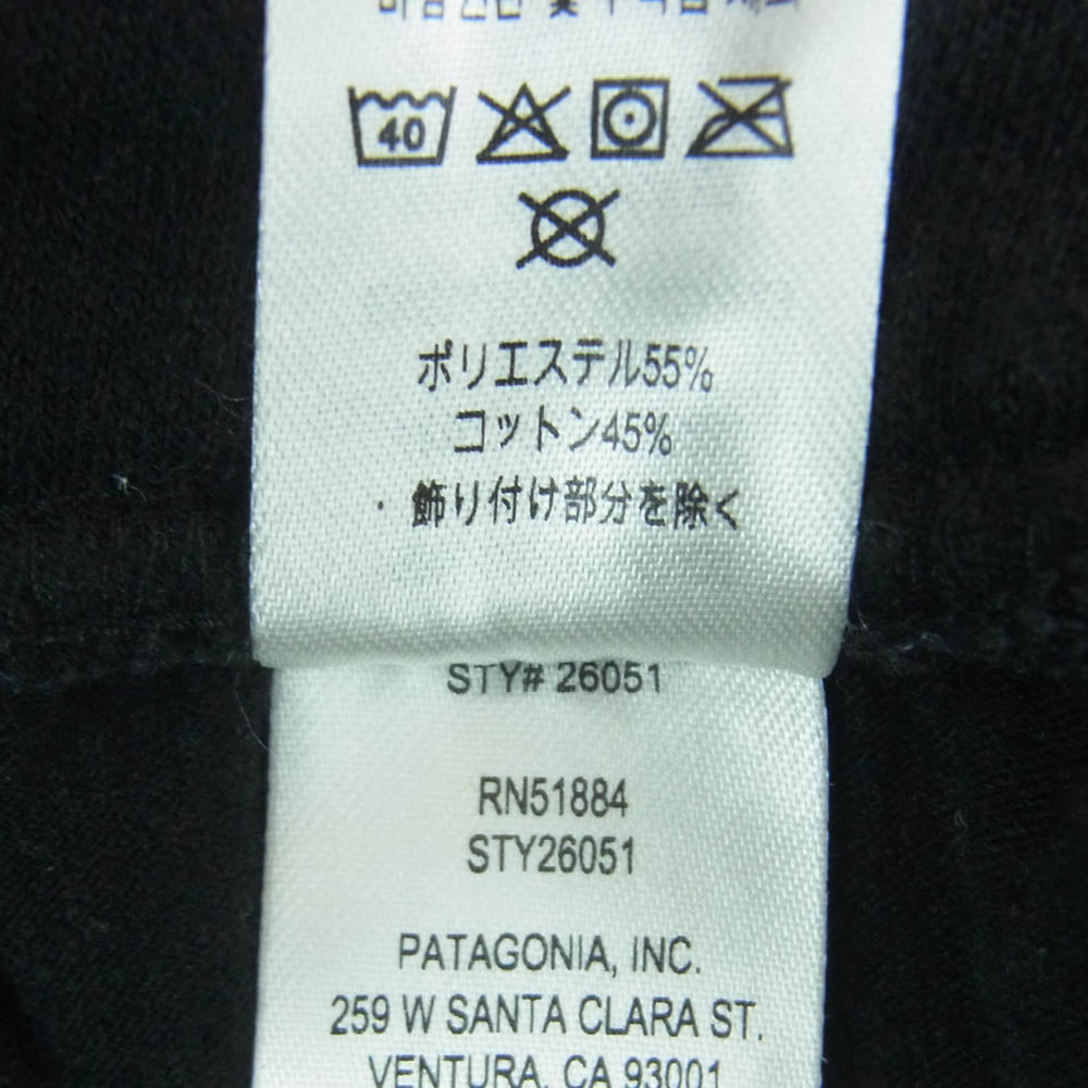 patagonia パタゴニア 26051FA21 スウェット パンツ メキシコ製 ブラック系 XXL【中古】