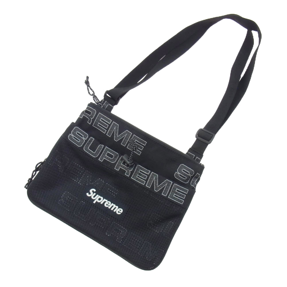 Supreme シュプリーム 21AW Side Bag ボックス ロゴ ショルダー バッグ ブラック系【中古】