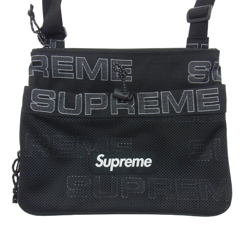 Supreme シュプリーム 21AW Side Bag ボックス ロゴ ショルダー バッグ ブラック系【中古】