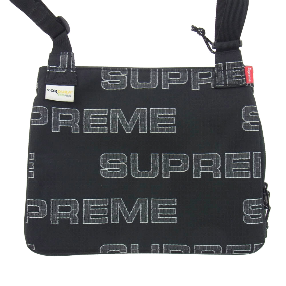 Supreme シュプリーム 21AW Side Bag ボックス ロゴ ショルダー バッグ ブラック系【中古】