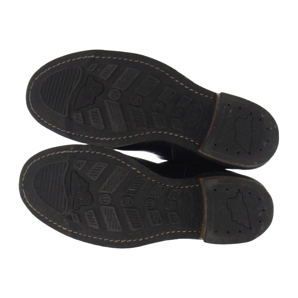 RED WING レッドウィング 2976 2013年製 SHORT ENGINEER BOOTS ショート エンジニアブーツ ブラック系 8.5D【中古】